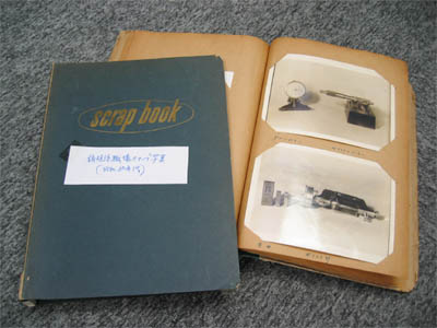 スクラップブック写真